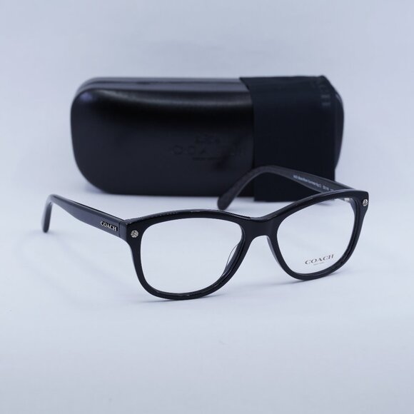 Final Price! Coach HC6095 5420 Black Eyeglasses 52mm - Picture 1 of 12